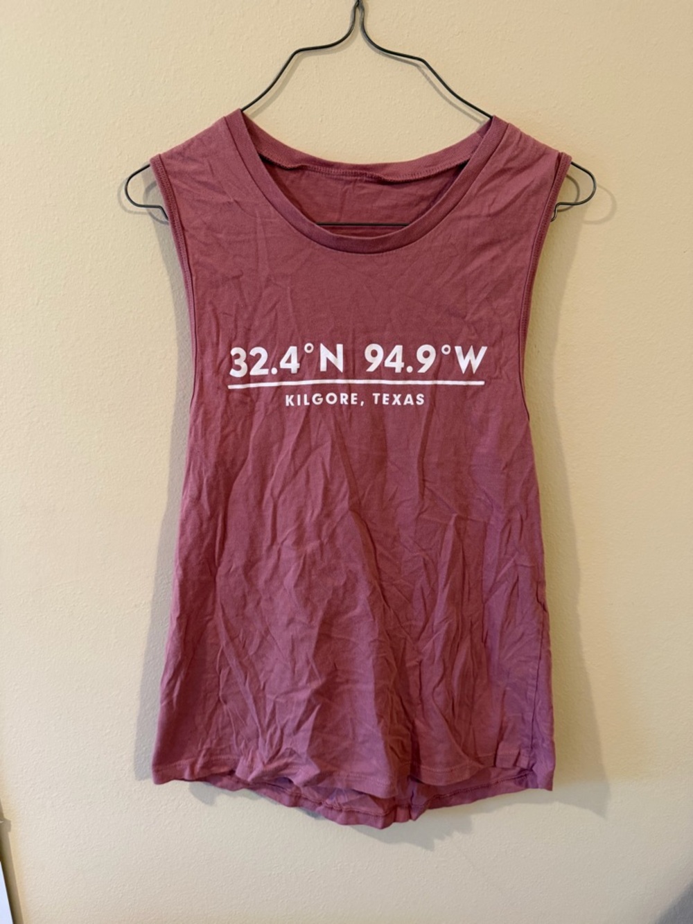 Maroon Kilgore Coordinates Women's Tank Top - Sleeveless Graphic Tee